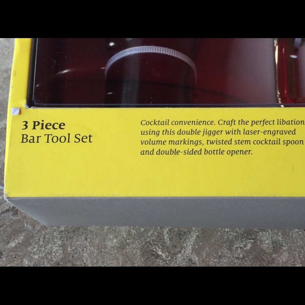 Three-Piece Copper/Black Bar Tool Set - Picture 3 of 4